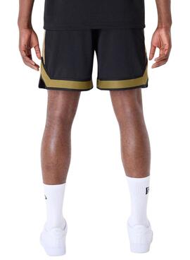 Pantalón Corto New Era San Francisco 49ers NFL mesh negro para hombre