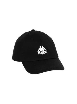 Gorra Kappa Vigoleno Negro Hombre y Mujer