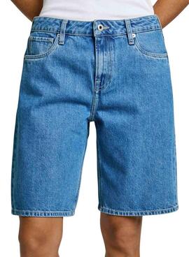 Bermudas Pepe Jeans denim para mujer