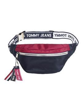 Riñonera Tommy Jeans Logo Tape Marino Hombre