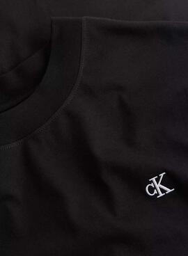 Camiseta Calvin Klein Jeans Serif  negro para hombre 