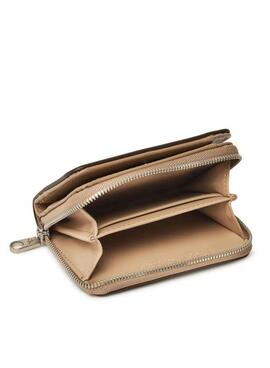 Cartera Calvin Klein Jeans Sculpted beige para mujer