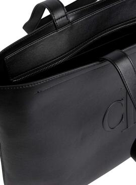 Bolso Calvin Klein Jeans Tote negro para mujer