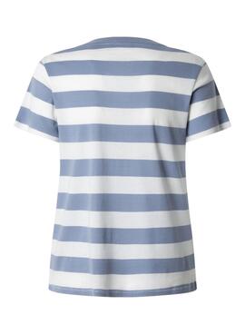 Camiseta Pepe Jeans Jinx azul para mujer