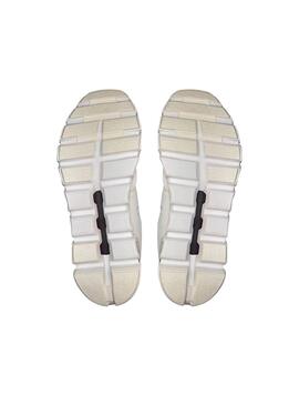 Zapatillas ON RUNNING Cloud 6 blancas para mujer. 50-70 caracteres.