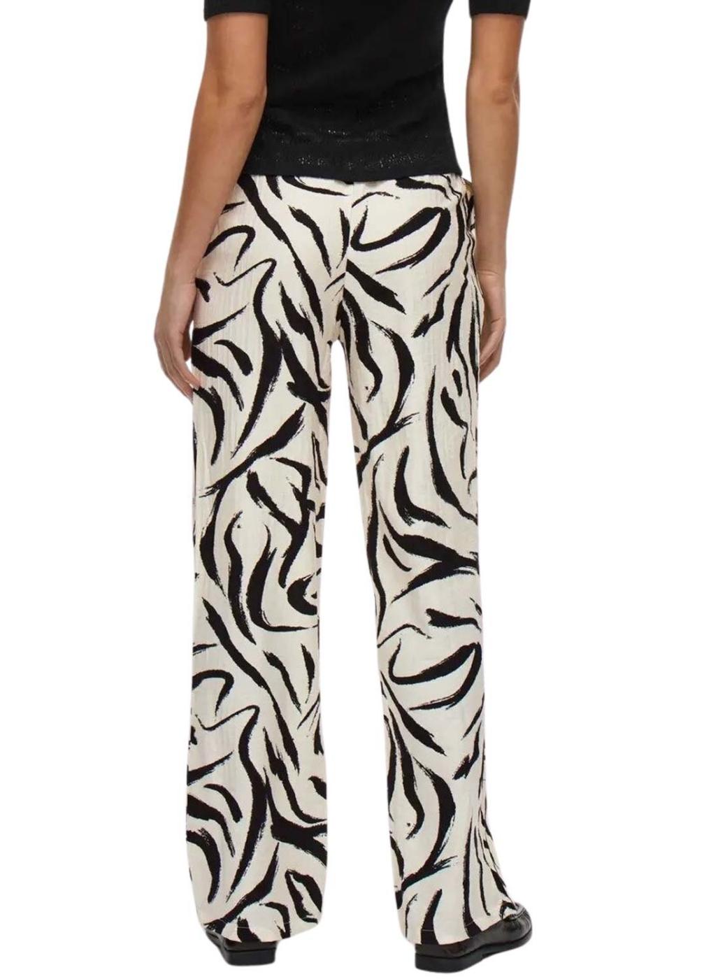 Pantalón Vila Viclo Loose estampado para mujer