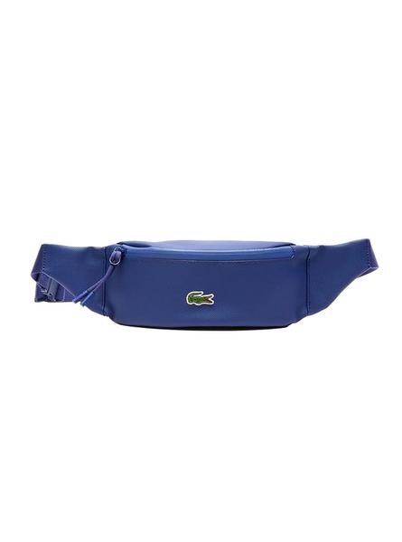 harina Erradicar Acechar Riñonera Lacoste Waistbag Azul Hombre