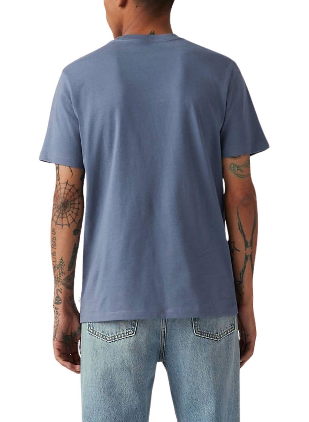 Camiseta Levis Graphic azul para hombre