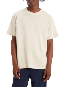 Camiseta Levis Red Tab Vintage beige para hombre