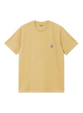 Camiseta Carhartt Pocket amarillo para hombre