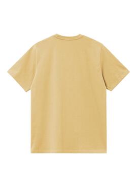 Camiseta Carhartt Pocket amarillo para hombre