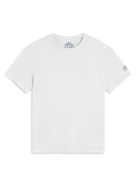Camiseta Ecolaf Hope blanco para hombre