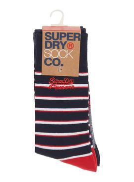Pack Calcetines Superdry City Strive Navy Hombre