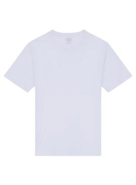 Camiseta Dickies Mapleton blanco para hombre