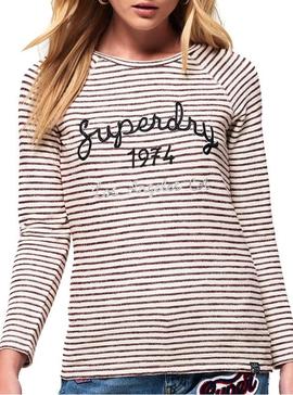 Camiseta Superdry Blossom Granate