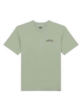 Camiseta Dickies Snake verde para hombre