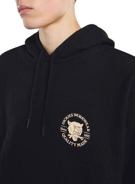 Sudadera Dickies Wrench negro con capucha para hombre