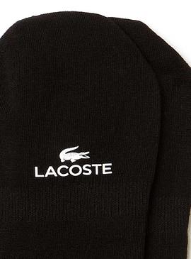 Calcetin Lacoste Pinky Negro Hombre