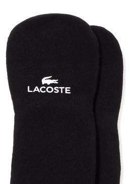 Calcetin Lacoste Pinky Negro Hombre