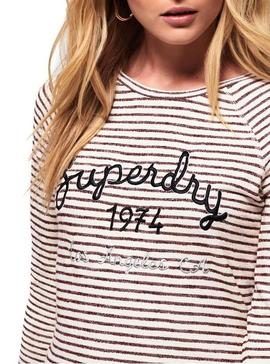 Camiseta Superdry Blossom Granate