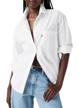 Camisa Levis Harlie blanco para mujer