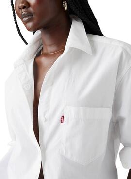 Camisa Levis Harlie blanco para mujer