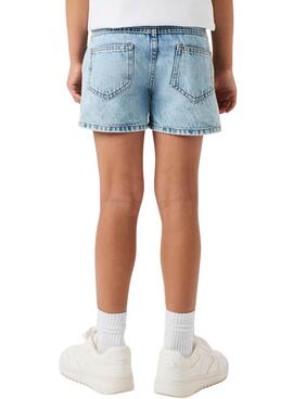 Bermuda Name it Rose regular denim para niña