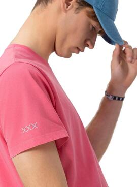 Camiseta El Pulpo Gelato rosa para hombre
