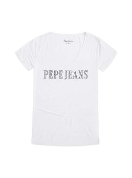 Camiseta Pepe Jeans Donna Blanco Mujer