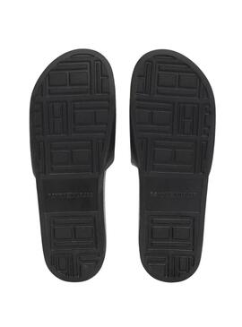  Chanclas Tommy Hilfiger NYC negro para hombre