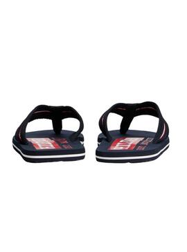  Chanclas Tommy Hilfiger Corporate marino para hombre 
