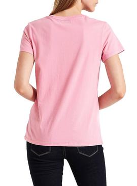 Camiseta Levis Perfect Tee Rosa Mujer