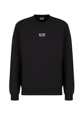 Sudadera Emporio Armani EA7 Core Identity negro para hombre