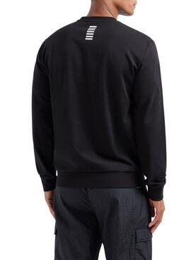 Sudadera Emporio Armani EA7 Core Identity negro para hombre