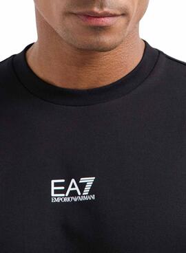 Sudadera Emporio Armani EA7 Core Identity negro para hombre