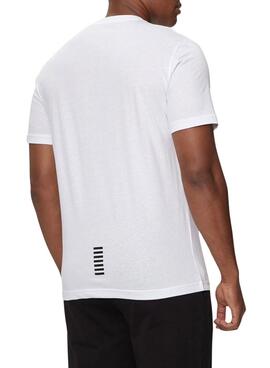 Camiseta Emporio Armani EA7 Core Identity blanco para hombre