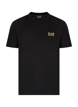 Camiseta Emporio Armani EA7 Core Identity negro para hombre