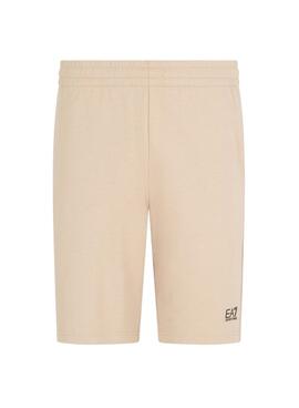 Bermuda Emporio Armani EA7 Core Identity tostado para hombre