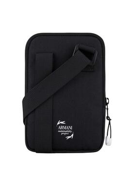 Bolso Emporio Armani EA7 Shoulder negro para hombre