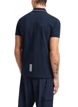 Polo Emporio Armani EA7 azul marino para hombre
