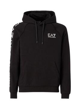 Sudadera Emporio Armani EA7 Logo negro para hombre