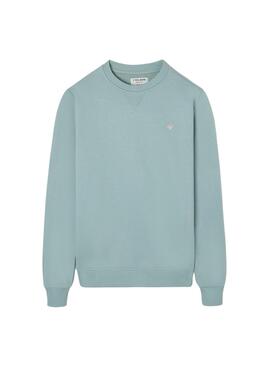 Sudadera Silbon Círculo turquesa para hombre