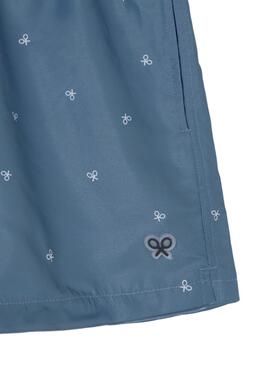 Bañador Silbon Miniraquetas azul para hombre