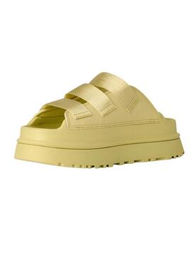 Sandalias UGG Goldenglow Slide lima para mujer