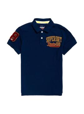 Polo Superdry Superstate Marino Sport Hombre