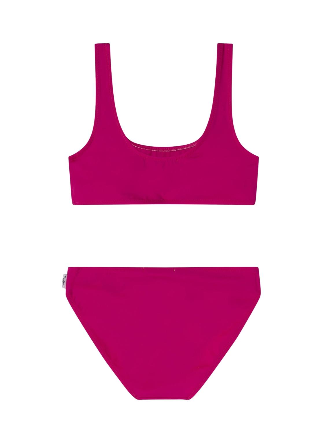 Bikini Pepe Jeans Set rosa fucsia para niña