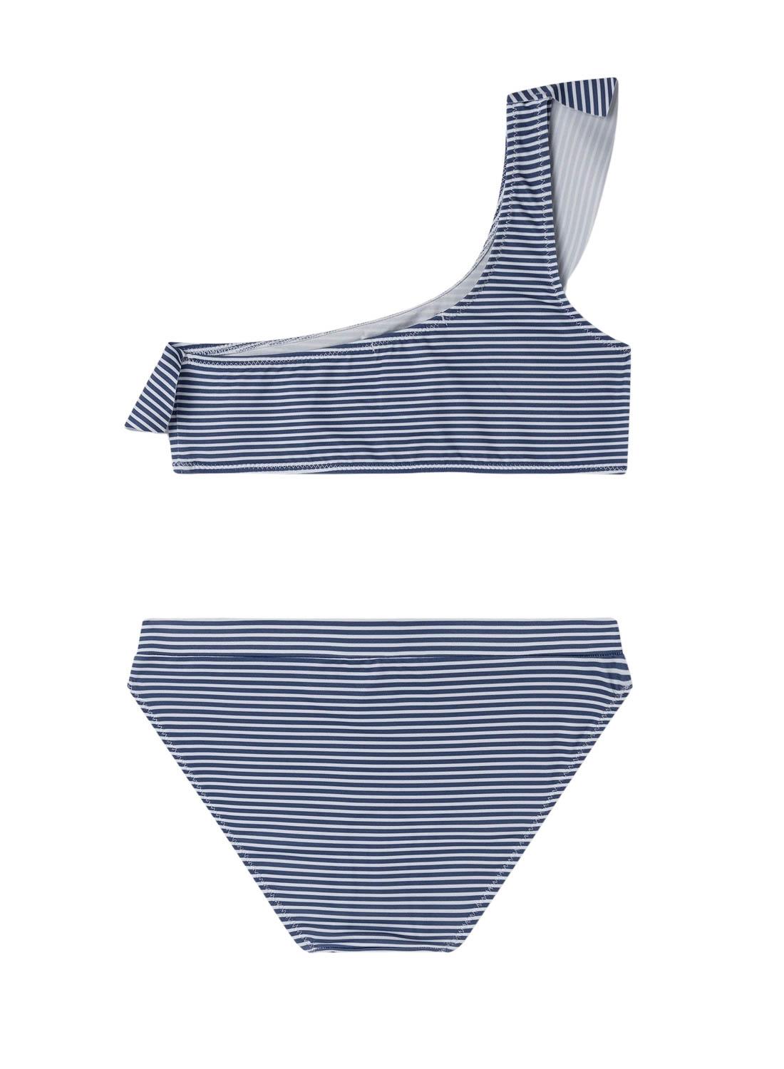 Bikini Pepe Jeans Stripes azul para niña