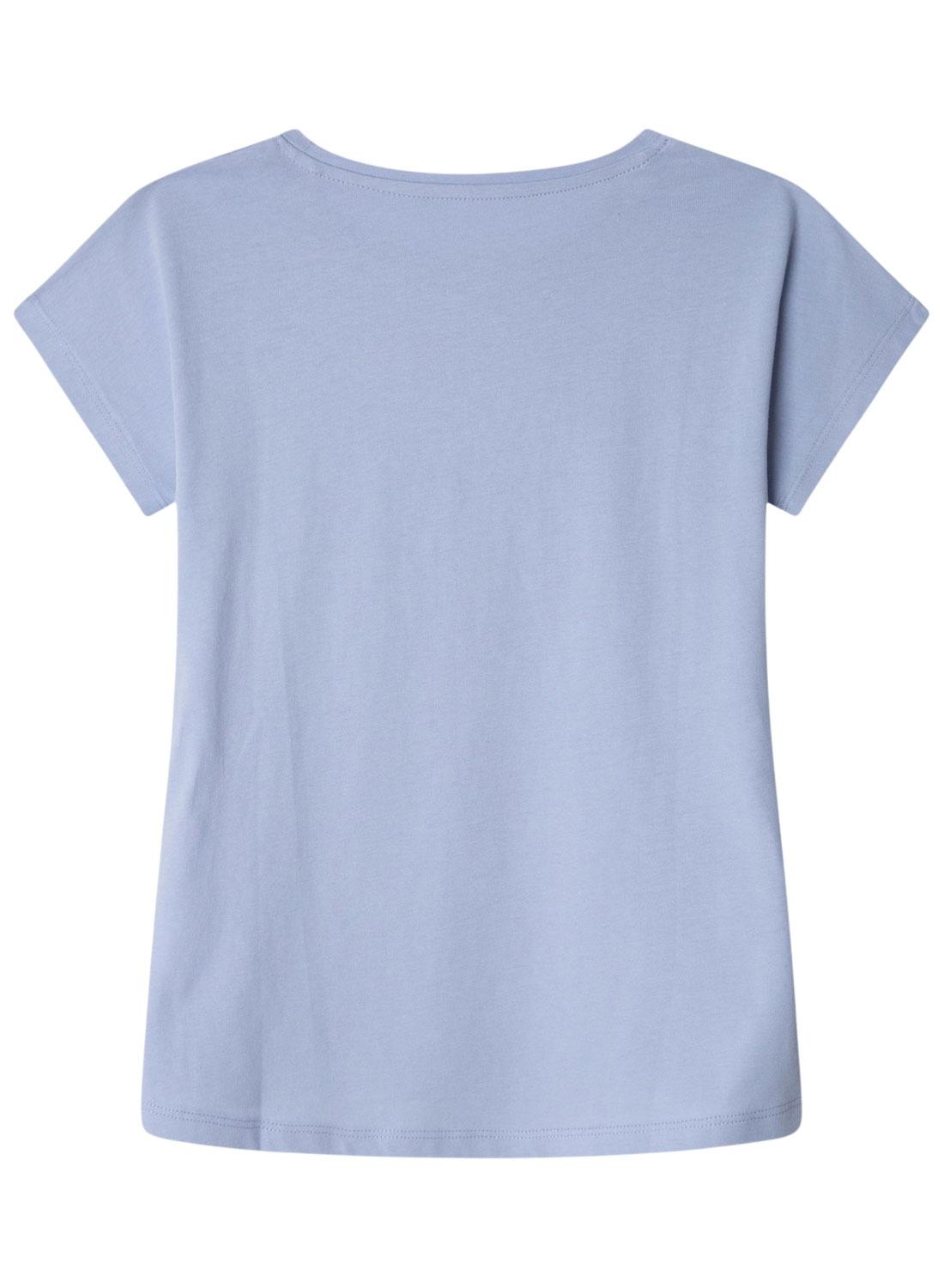 Camiseta Pepe Jeans Nuria azul para niña