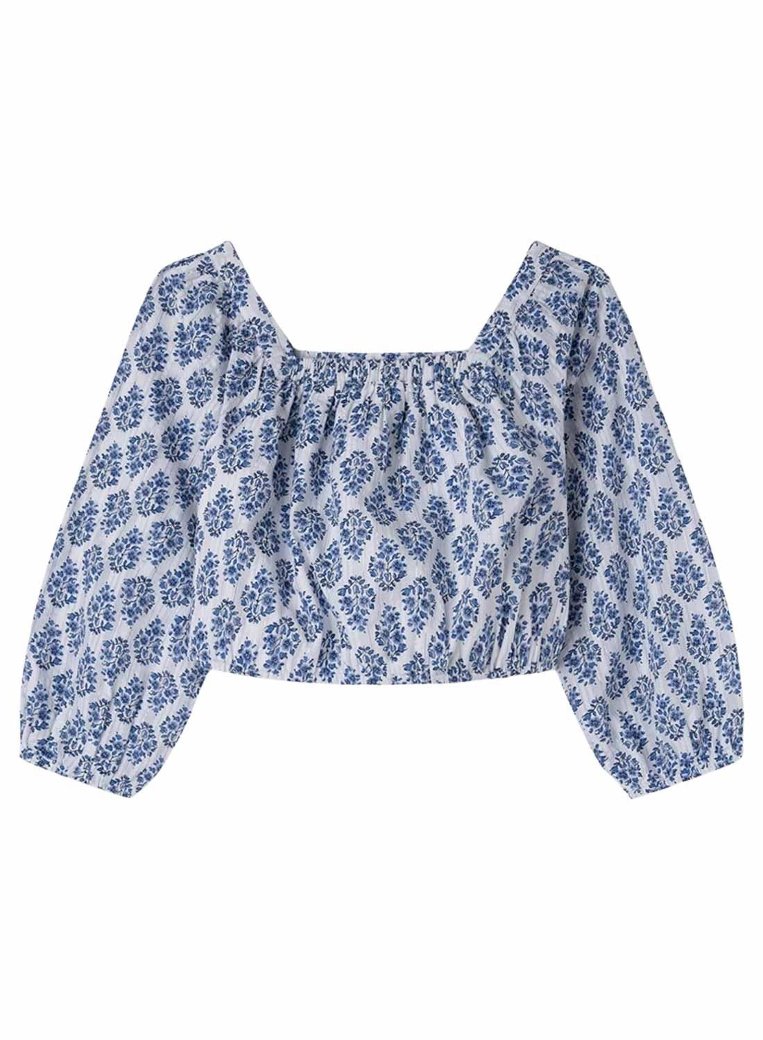 Top Pepe Jeans Sophie azul para niña
