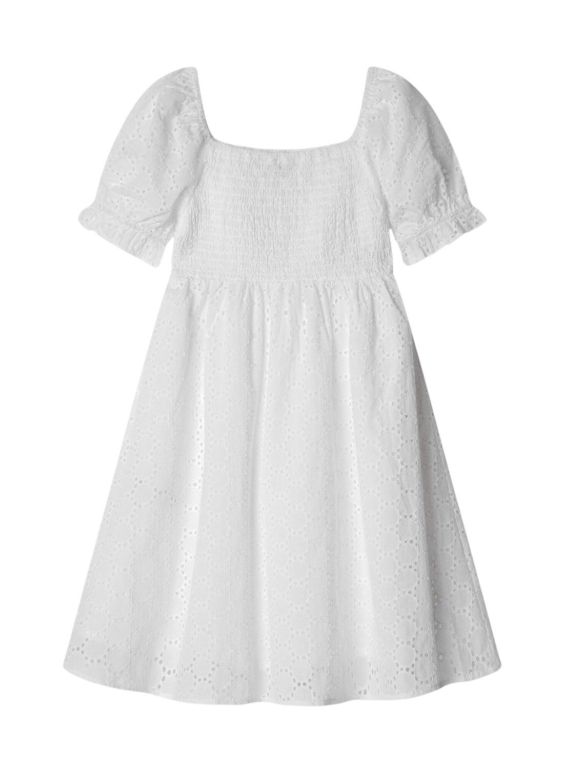 Vestido Pepe Jeans Charlotte blanco para niña